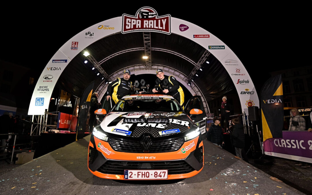 THOMAS MARTENS MAAKT INDRUK IN DE SPA RALLY